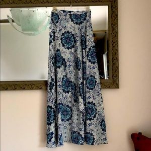 American rag floral wrap skirt